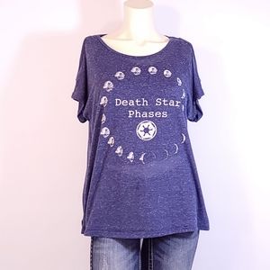 Disney Death Star Wars Blu OpnShldr SLV SZLG